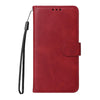 For Samsung Galaxy A56 5G Classic Calf Texture Flip Leather Phone Case(Red)
