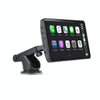 X70-1 Car 7 inch IPS Portable Smart Screen Wireless Screen Projection Carplay Android Auto(Black)