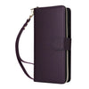 For Samsung Galaxy A06 Nine-card Slots Zipper Wallet Bag Leather Phone Case(Dark Purple)
