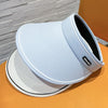 MENGLANDI Summer Outdoor Riding Anti-ultraviolet Sunshade Empty Top Hat, Size: Adjustable(D-206 Black Rollable)