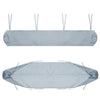 Outdoor Patio Canopy Awning Waterproof Cover Retractable Dustproof Protective Cover, Size: 4m(Grey)