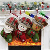 Elk Christmas Ornament Decoration Christmas Stocking Gift Bag Pendant