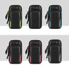 2 PCS Running Mobile Phone Arm Bag Sports Wrist Bag Universal For Mobile Phones Within 6 Inche, Colour: Green