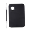 Stainless Steel Nail Makeup Palette With Toning Stick, Specification: Black Large