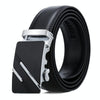 Dandali Casual Men Automatic Buckle Belt Business Soft Leather Pants Band, Length (cm): 120cm(ZD-2)