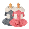 Red Velvet Pet Dress, Dog/Cat, Small
