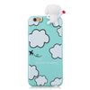 For iPhone 6 Shockproof Cartoon TPU Protective Case(Clouds)