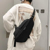 HAOSHUAI 1100-25 Men Chest Bag Casual Shoulder Bag(Army Green)