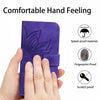 For Asus ROG Phone 6 Skin Feel Sun Flower Pattern Flip Leather Phone Case with Lanyard(Dark Purple)