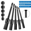 9 PCS / Set Car Interior Outlet Air Conditioning Brush Details Cleaning Brush(Black)