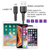 Yesido CA42 2.4A USB to 8 Pin Charging Cable, Length: 1m (White)