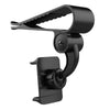 Car Sun Visor Bracket Car Mobile Phone Buckle Holder(Black)