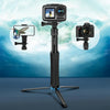 RUIGPRO One-piece Handheld Tripod Selfie Stick Telescopic Monopod Mount for GoPro, Insta360, DJI and Other Action Cameras(Black)
