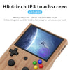 ANBERNIC  RG405V 4+128G 7000+ Games Handheld Game Console 4-Inch IPS Screen Android 12 System T618 64-Bit Game Player(Transparent Purple)