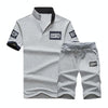Summer Men T-shirt Half-sleeved Sports Suit, Size: XXL()