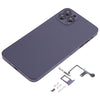 iPhone XS Max Back Cover, iP14 Pro Max Style (Purple)