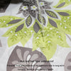 80x200cm Botanical Flower Printed Waterproof Polyester Shower Curtain Home Thickened Bathroom Curtain Cloth