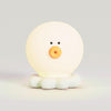 Octopus Pat Light LED Silicone Night Light Bedroom Bedside Sleeping Lamp(Warm Light)
