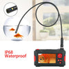 P30 8mm 1080P IP68 Waterproof 4.3 inch Screen Dual Camera Digital Endoscope, Length:5m Snake Tube(Black)