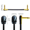 Single Block Audio Instrument Electric Guitar Effect Line, Cable Length: 30cm(Flat Head Silver)