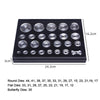 25pcs/set Aluminum Watch Back Case Closer Press Dies Watch Repair Tool