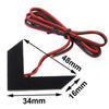14 LED 3528 SMD Arrows Light for Car Side Mirror Turn Signal, Pairs(Red Light)