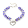 Pearl Cat & Dog Collar, Small, Purple