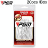 20pcs /Box PGM QT031 83mm Golf Ball Tee 10 Degree Angled Ball Spike Aiming Arrow
