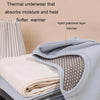 Antibacterial Double-faced Fleece Winter Thickened Constant Temperature Underwear, Size: XL(Beige)