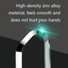 F601 4 PCS One Word Long Magnet Car Bracket Car Navigation Lazy Magnetic Metal Bracket(Rounded Silver)