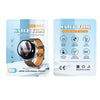 100pcs /Pack Luggage Shape Packaging Box PVC Transparent Package Box For Watch Case Lens Film, Spec: 8