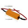 2 PCS Car Canbus Error Canceller Decoder Load Resistor LED 50W 8 Ohm No Blinking Decoder