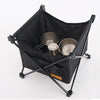 CLS Outdoor Folding Picnic Table Storage Hanging Bag Portable Invisible Pocket Storage Hanging Pocket,Style: Table Small + Small Pocket