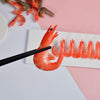 3 PCS Simulation Shrimp Camera Props Children Play House Toys(Big Grilled Shrimp)