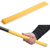 1m Fish Rod Heat Shrinkable Hand Handling Insulation Non-Slip Waterproof Sleeve, Specification: Diameter 25mm(Yellow)