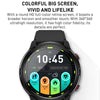 Outdoor GPS Sport Watch 1.32inch HD Round Screen Multi Sport Mode Smartwatch(Black)