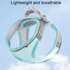 Breathable Mesh Dog Harness & Leash (Green, L) - Summer Reflective Pet Vest