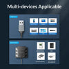 ORICO UTS1 USB 3.0 2.5-inch SATA HDD Adapter with 12V 2A Power Adapter, Cable Length:0.5m(UK Plug)