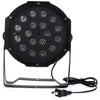 LED-B11  Plastic PAR Light DMX512 10W 18 LED RGB  Stage Light, Master / Slave Control / Auto Run Mode
