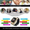 D99+ 1.22 inch HD LCD Screen GPS Smartwatch for the Elder Waterproof, Support GPS + LBS + WiFi Positioning / Two-way Dialing / Voice Monitoring / One-key First-aid / Wrist off Alarm / Safety Fence (Champagne Gold)
