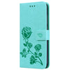 Rose Embossed Horizontal Flip PU Leather Case for Xiaomi Redmi Note 7, with Holder & Card Slots & Wallet(Green)
