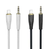 Borofone BL23 3.5mm to 8 Pin Refinado AUX Audio Cable, Length:1m(Gray)