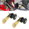 2 PCS Chain Roller Guide Tensioner Idler for 110CC/125CC/140CC Quad Dirt Bike ATV(Black)