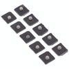 10x iPhone 12 Mini Mic Dust Mesh (White)