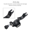 GP435 Small Size Bicycle Motorcycle Handlebar Fixing Mount for GoPro, Insta360, DJI and Other Action Cameras(Black)