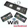 PZ421-WF Europe Car License Plate Frame 170 Degree WIFI Rear View Camera