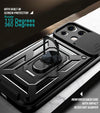 For Xiaomi Mi 11 Lite 5G/4G Sliding Camera Cover Design TPU+PC Protective Case(Black)