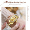 OLEVS 7003 Women Multifunctional Waterproof Mechanical Watch(Gold)