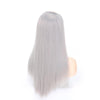 Wig Half Headgear Long Straight Hair U-Shaped Wig Headgear, Colour: 14.US-0906# Grandma Gray