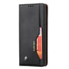 For Samsung Galaxy S25 Ultra 5G Knead Skin Texture Flip Leather Phone Case(Black)